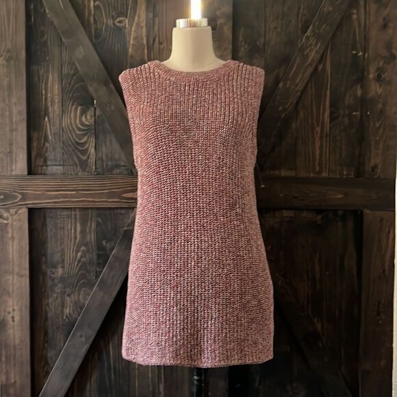 ELLA MOSS CORAL FLAMES SWEATER VEST
KNIT PULLOVER PINK STRETCH Sz- - Picture 2 of 11